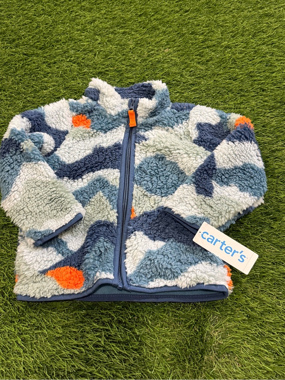 Carters Sherpa Fleece Zip Up